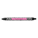 Search for pink and black zebra pens Animal