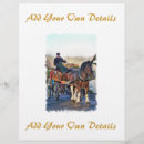 Search for horses flyers Vintage