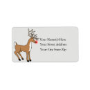 Search for nose return address labels Xmas