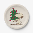 Search for christmas tree paper plates Peanuts