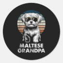 Search for maltese dog stickers Vintage