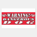 Search for guard dogs stickers Warning
