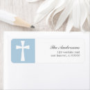 Search for catholic return address labels Christening