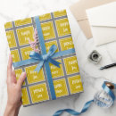 Search for hope wrapping paper Grey