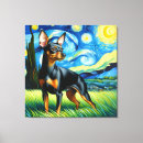 Search for miniature pinscher art Canine
