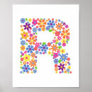 Search for letter r posters Floral