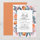 Search for pink and orange invitations Botanical