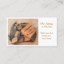 Search for kitten business cards Cat sitting