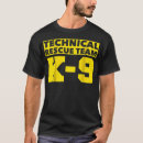 Search for search and rescue tshirts German shepherd