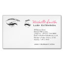 Search for long lash extension business cards Lashes