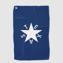 Search for texas flag golf towels Blue
