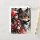 Search for black wolf vertical postcards Ai generated