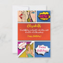 Search for comic book birthday cards Cartoon