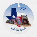 Search for cadillac christmas tree decorations Texas