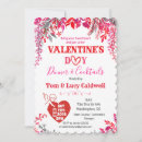 Search for valentines day dinner invitations Floral