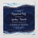 Search for royal blue engagement party invitations Couple