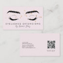 Search for eyelash extensions business cards Trendy