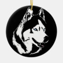 Search for siberian husky christmas tree decorations Keepsake