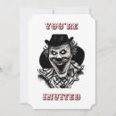 Search for circus halloween invitations Vintage