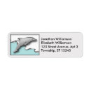 Search for dolphins return address labels Cute