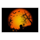 Search for halloween graveyard posters Pumpkins