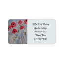 Search for wild return address labels Red
