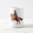 Search for wild man mugs Horseback