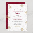 Search for red engagement party invitations Gold
