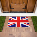 Search for union jack doormats Red