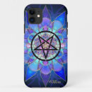 Search for pentagram iphone cases Black