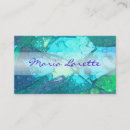 Search for sea glass business cards Blue