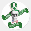 Search for drinking team stickers Shamrock