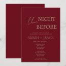 Search for elegant rehearsal dinner invitations Gold