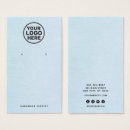 Search for earring card template display cards Modern minimal minimalist design