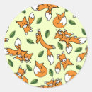 Search for fox pattern stickers Wild