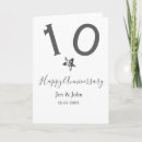 Search for happy 10th anniversary cards 10 20 30 40