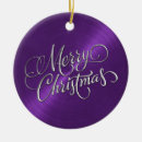 Search for purple christmas tree decorations Silver