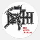 Search for death metal stickers Logo