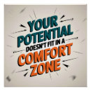 Search for comfort zone posters Growth