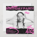 Search for grunge birthday invitations Black