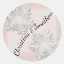 Search for winter wedding stickers Pink