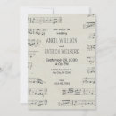 Search for music note wedding invitations Melody