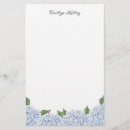 Search for flower border stationery paper Blue flowers