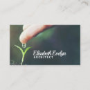 Search for babys business cards Green