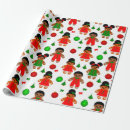 Search for afro wrapping paper Black