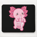 Search for bubble tea mouse mats Axolotl