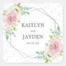 Search for silver foil wedding stickers Floral