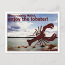 Search for shellfish postcards Maine