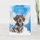 Search for dachshund angel postcards Doxie