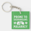 Search for st patrick day key rings Clover
